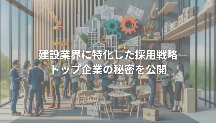 建設業界に特化した採用戦略：トップ企業の秘密を公開